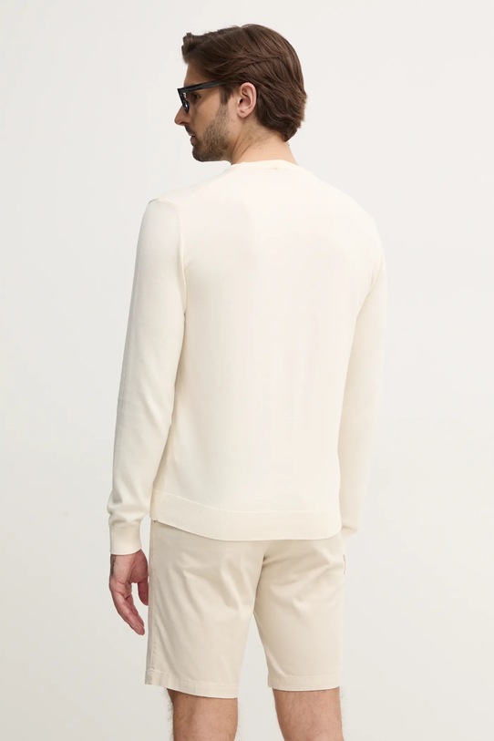 Oblečení Bavlněný svetr United Colors of Benetton 1098U1I76 béžová