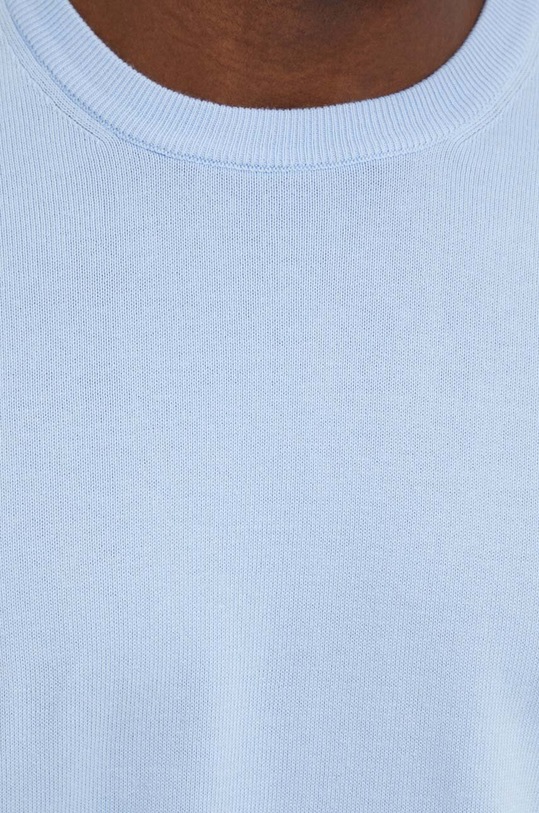 United Colors of Benetton sweter męski bawełniany 1098U1I76 niebieski
