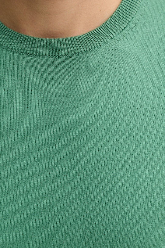United Colors of Benetton sweter bawełniany 1098U1I76 zielony
