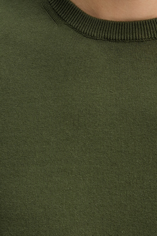 United Colors of Benetton sweter bawełniany 1098U1I76 zielony