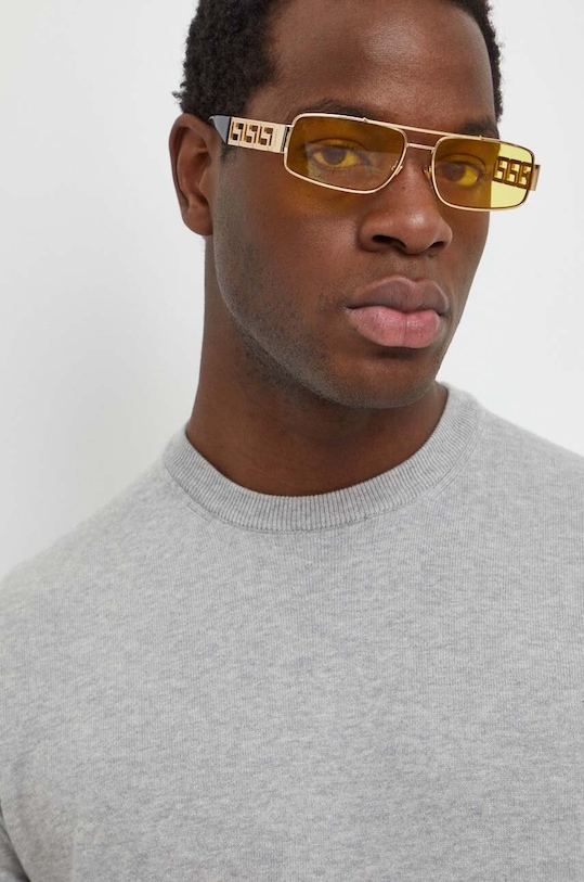 United Colors of Benetton sweter bawełniany szary 1098U1I76