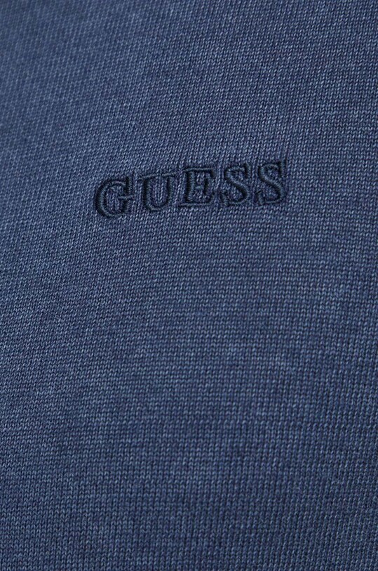Светр з домішкою шовку Guess M4GR06.Z3DN1 темно-синій