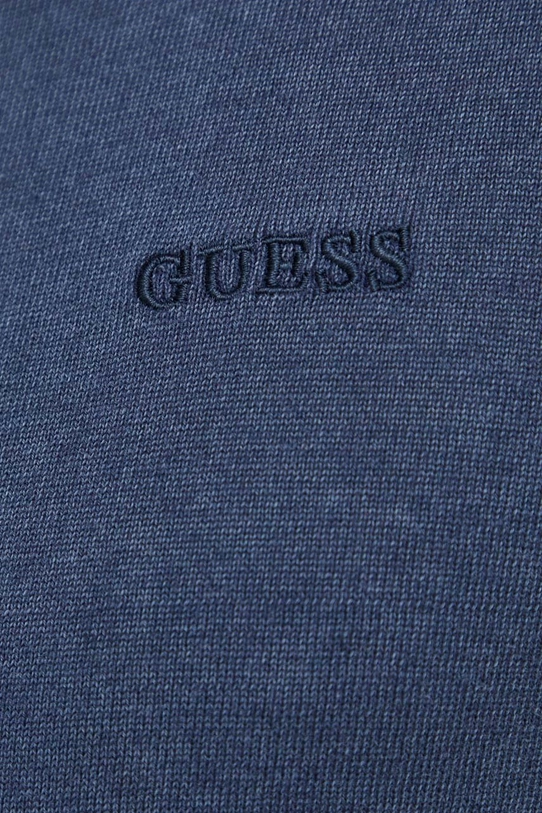 Свитер с примесью шелка Guess M4GR06.Z3DN1 тёмно-синий