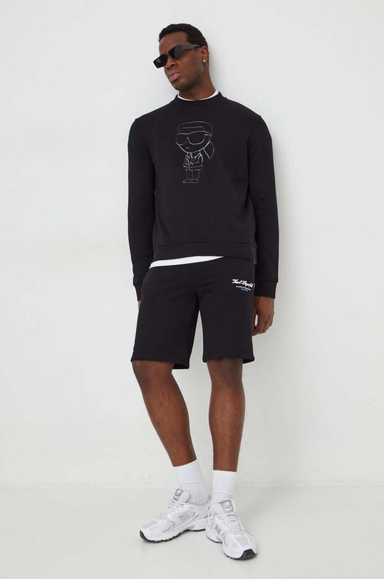 Karl Lagerfeld bluza 534910.705030 czarny SS24