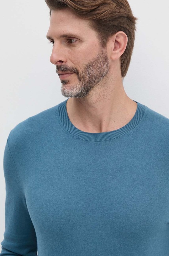 Sisley sweter niebieski 10F2S1C78
