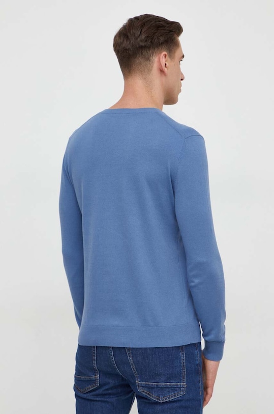 Odzież Sisley sweter 10F2S1C78 niebieski