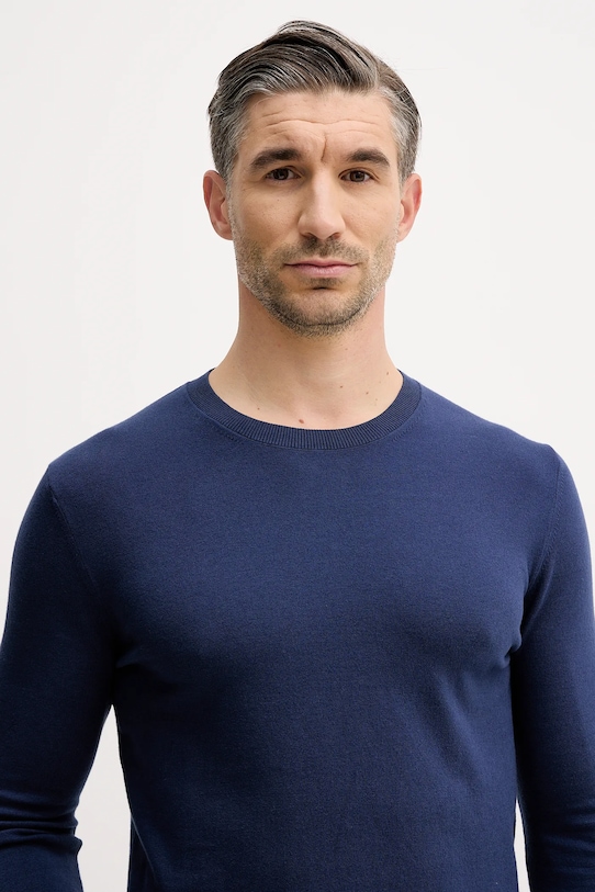 Pulover Sisley mornarsko plava 10F2S1C78