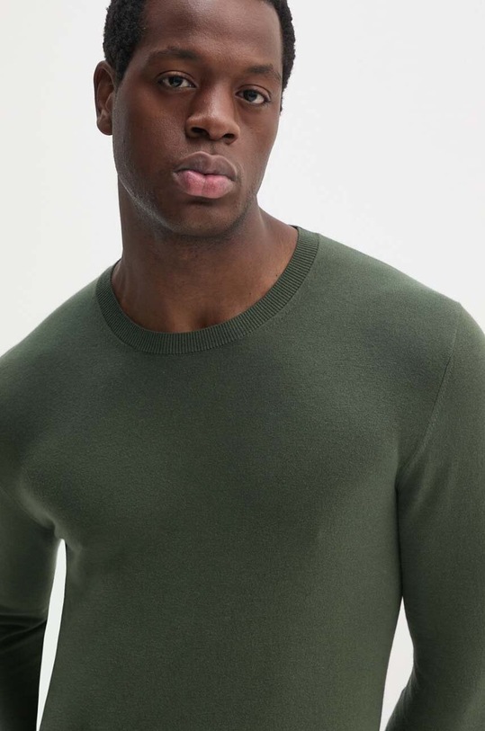 Sisley sweter zielony 10F2S1C78