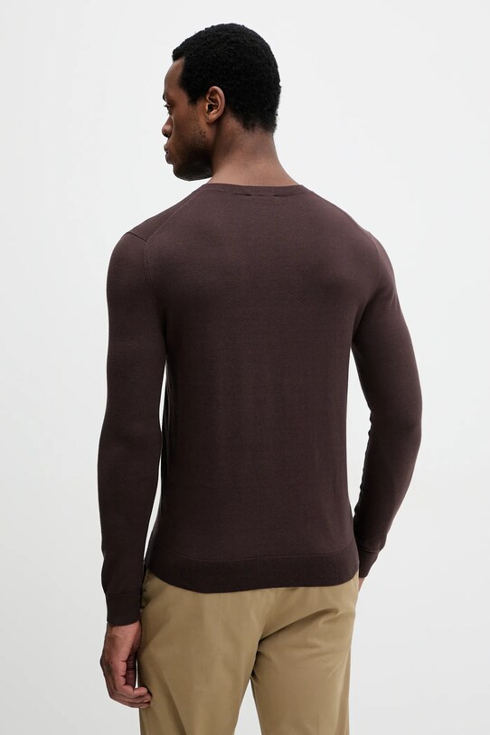 Îmbrăcăminte Sisley pulover 10F2S1C78 maro