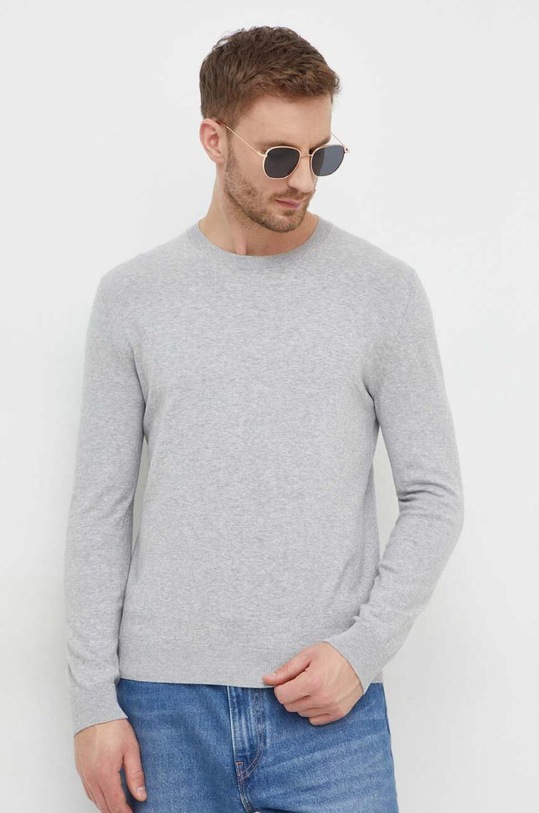 Sisley sweter pozostałe szary 10F2S1C78