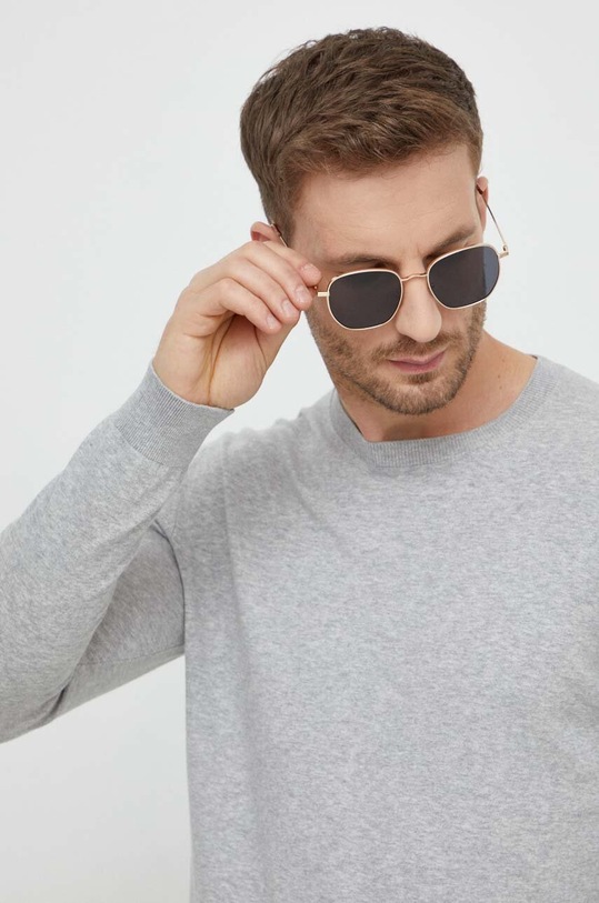 Sisley sweter szary 10F2S1C78