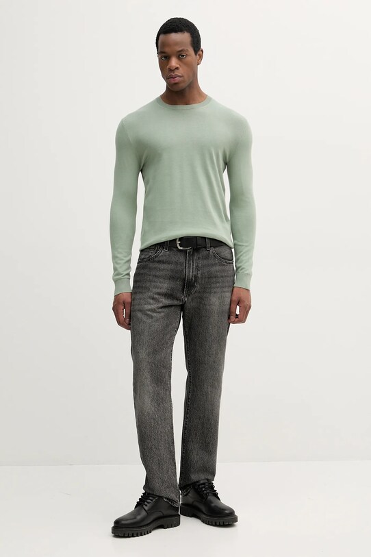 Sisley pulover verde 10F2S1C78