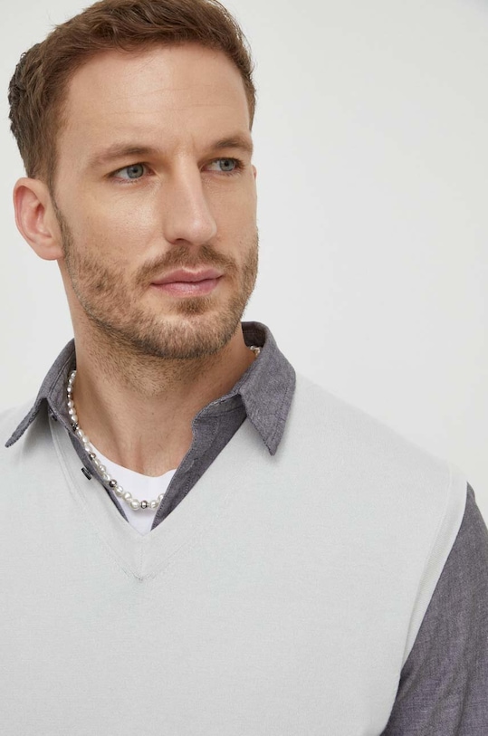 Sisley pulover gri 10F2S400H