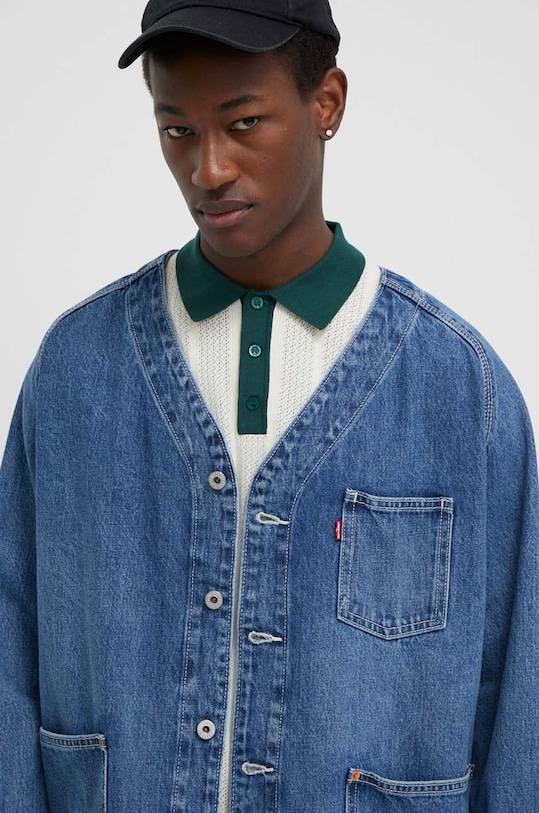 Levi's kurtka jeansowa niebieski A7139