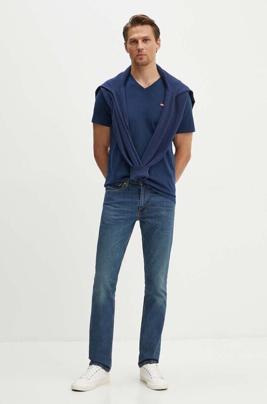 Sveter Levi's A7207 tmavomodrá SS25