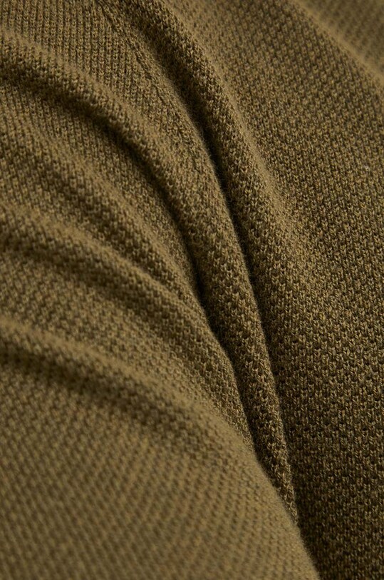 American Vintage sweter PULL ML COL ROND MMARC18EE24 zielony