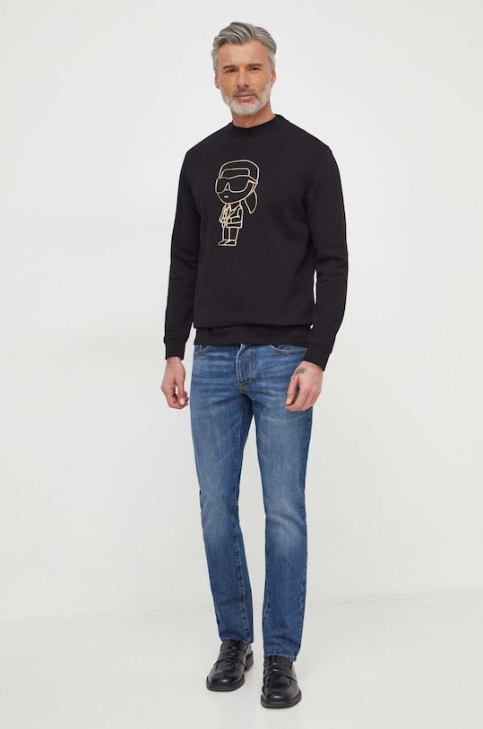 Karl Lagerfeld bluza 542900.705030 czarny SS24