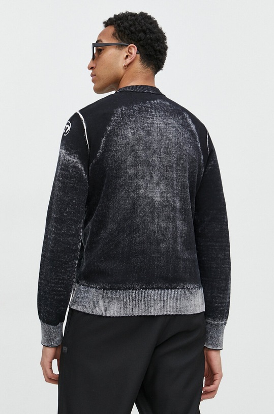 Odzież Diesel sweter bawełniany A11187.0BEAR szary