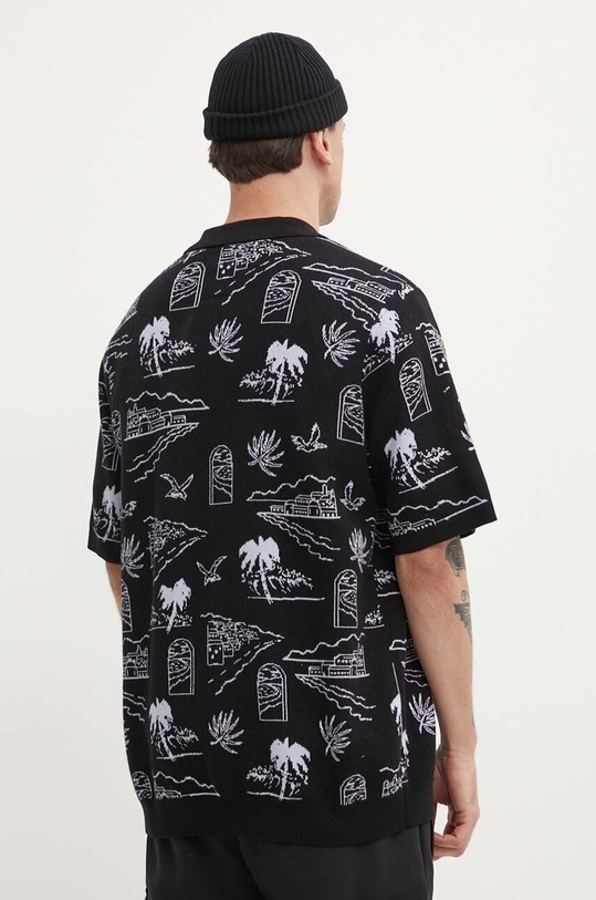 Îmbrăcăminte Vans camasa din bumbac VN000G3FBLK1 negru