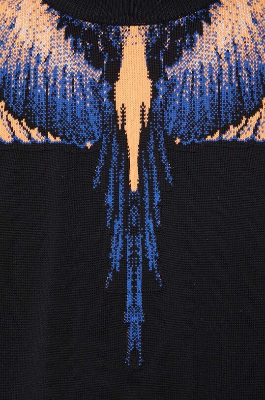 Pamučni pulover Marcelo Burlon Icon Wings Knit Boxy Crew CMHE024S24KNI0011026