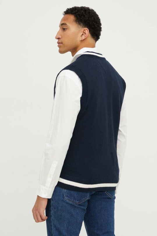 Odzież Tommy Jeans kamizelka DM0DM18599 granatowy