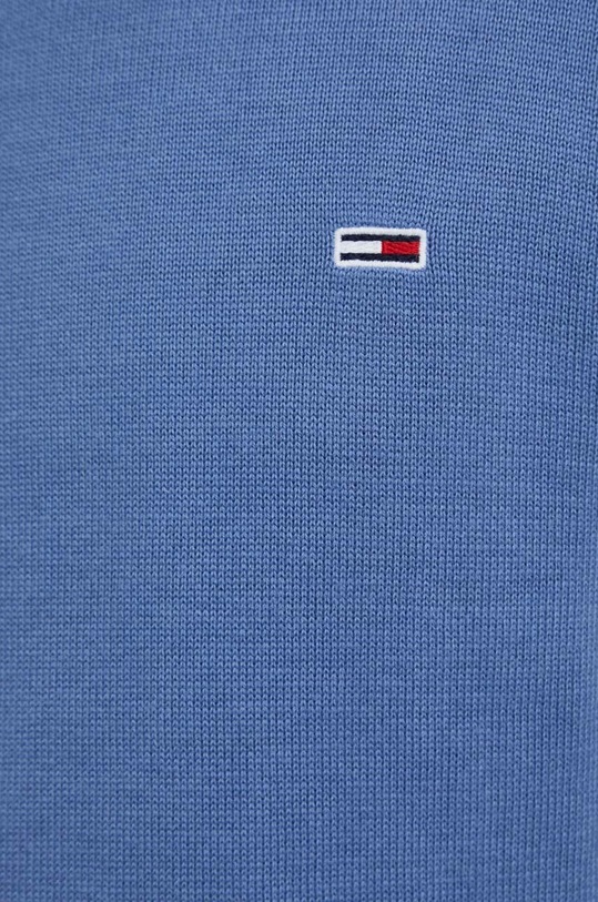 Bavlněný svetr Tommy Jeans DM0DM18895 modrá