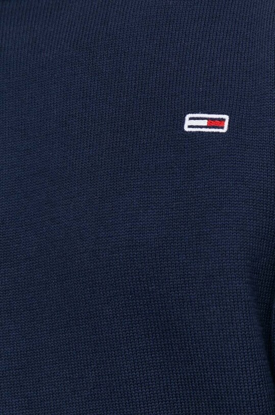 Бавовняний светр Tommy Jeans DM0DM18895 темно-синій