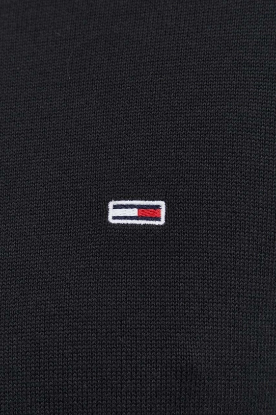 Tommy Jeans sweter bawełniany DM0DM18895 czarny