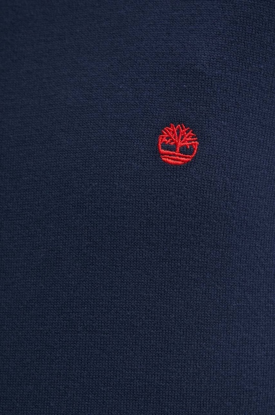 Памучен пуловер Timberland TB0A2BMM4331 тъмносин