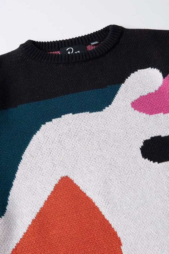 Clothing by Parra cotton jumper Grand Ghost Caves Knitted 51145 multicolor