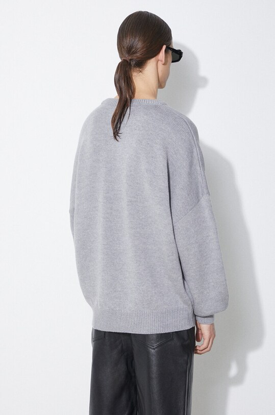 Oblečenie Vlnený sveter 032C Selfie Sweater SS24.K.1010 sivá