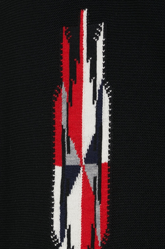 Вълнена жилетка Needles V Neck OT268 черен