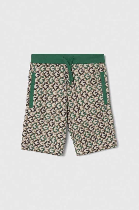 Guess pantaloni scurți din bumbac pentru copii casual verde L4RD01.KA6R3.PPYH