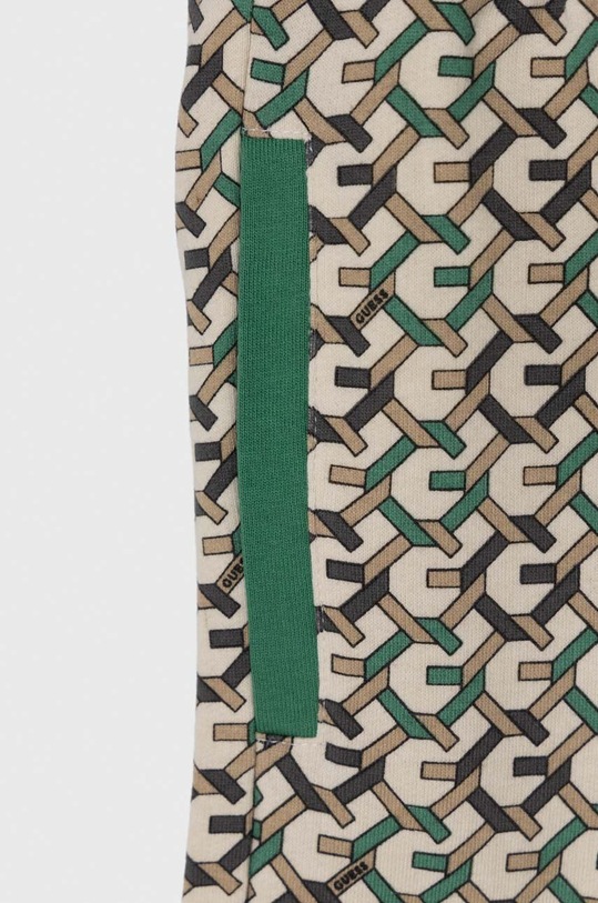 Băieți Guess pantaloni scurți din bumbac pentru copii L4RD01.KA6R3.PPYH verde