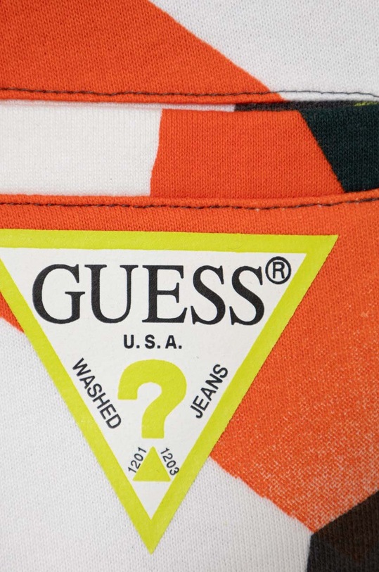 Băieți Guess pantaloni scurți din bumbac pentru copii N4RD01.KA6R3.PPYH multicolor