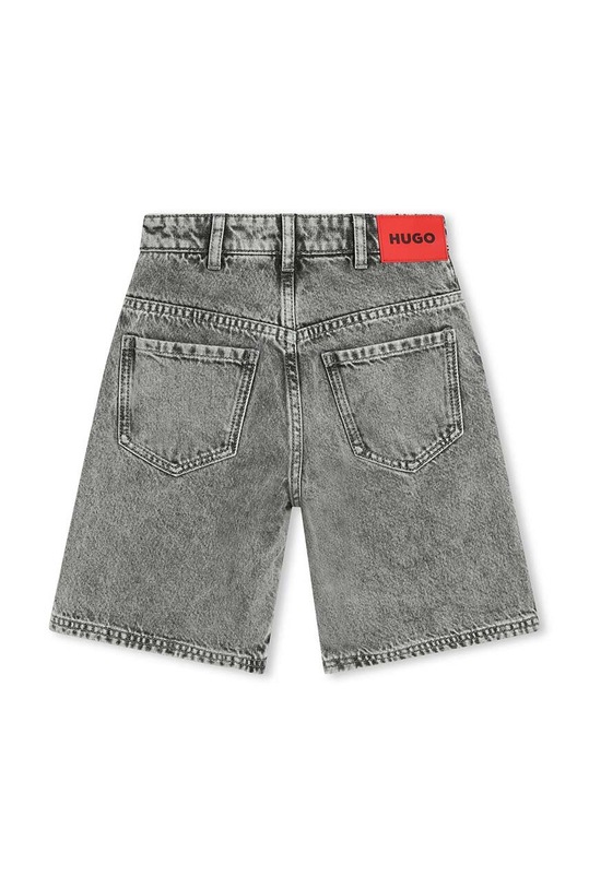 Αγορίστικα Παιδικό σορτς τζιν HUGO G00130. γκρί