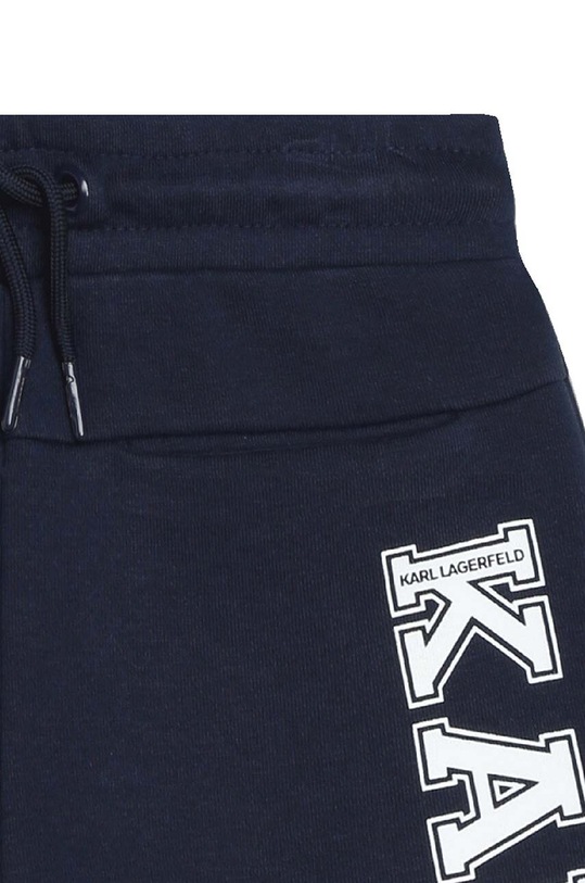 Chlapec Detské krátke nohavice Karl Lagerfeld Z30025.114.150 tmavomodrá