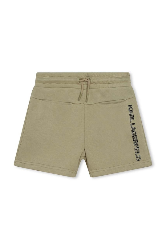 Παιδικό σορτς Karl Lagerfeld Z30025.162.174 πράσινο SS24