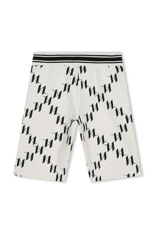 Băieți Karl Lagerfeld pantaloni scurți din bumbac pentru copii Z30028.162.174 bej
