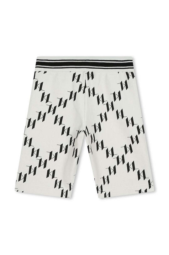 Băieți Karl Lagerfeld pantaloni scurți din bumbac pentru copii Z30028.162.174 bej