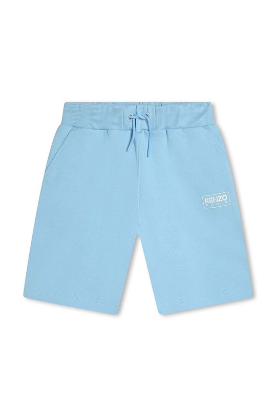 Kenzo Kids szorty bawełniane dziecięce nadruk niebieski K60305.
