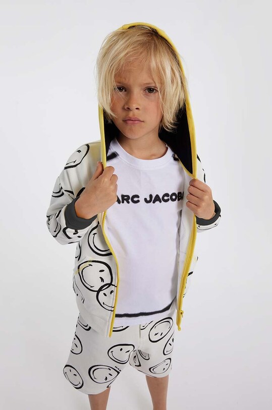 Băieți Marc Jacobs pantaloni scurți din bumbac pentru copii W60019.162 bej