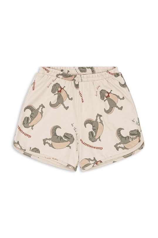 Detské bavlnené šortky Konges Sløjd bavlna zelená KS100949