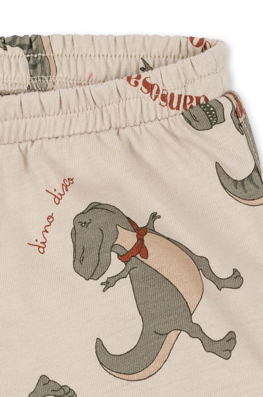 Chlapec Detské bavlnené šortky Konges Sløjd KS100949 zelená