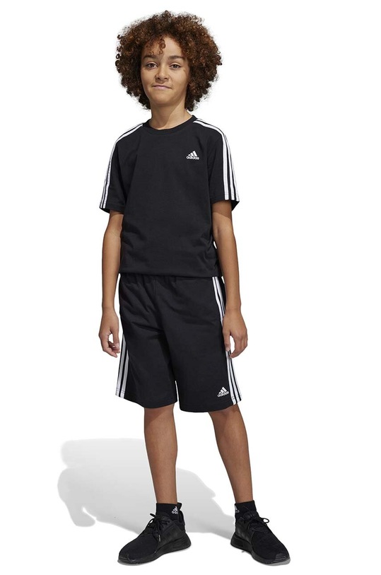 adidas shorts di lana bambino/a U 3S KN SHO maglia nero HY4714