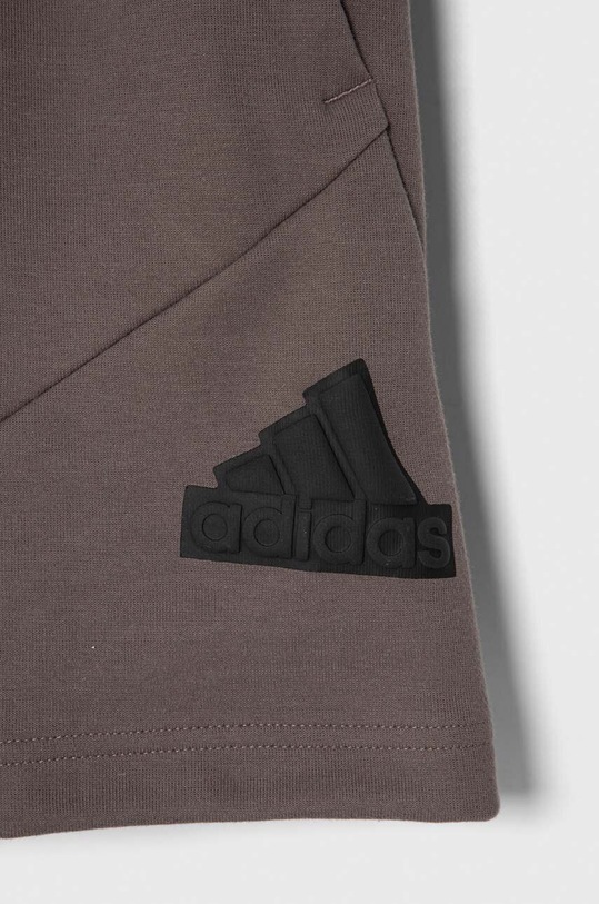 Chłopiec adidas szorty dziecięce IS4417 szary