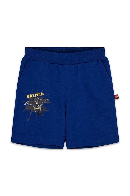 Lego pantaloni scurți din bumbac pentru copii casual bleumarin 12011160