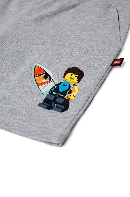 Chłopiec Lego szorty bawełniane dziecięce 12011234 szary