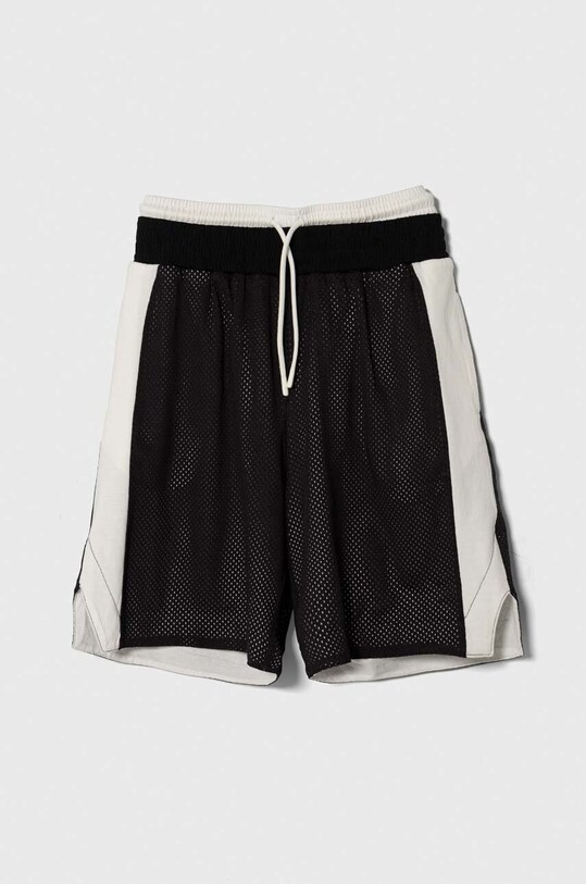 Sisley pantaloni scurti copii casual negru 3IENX900K.G.Seasonal