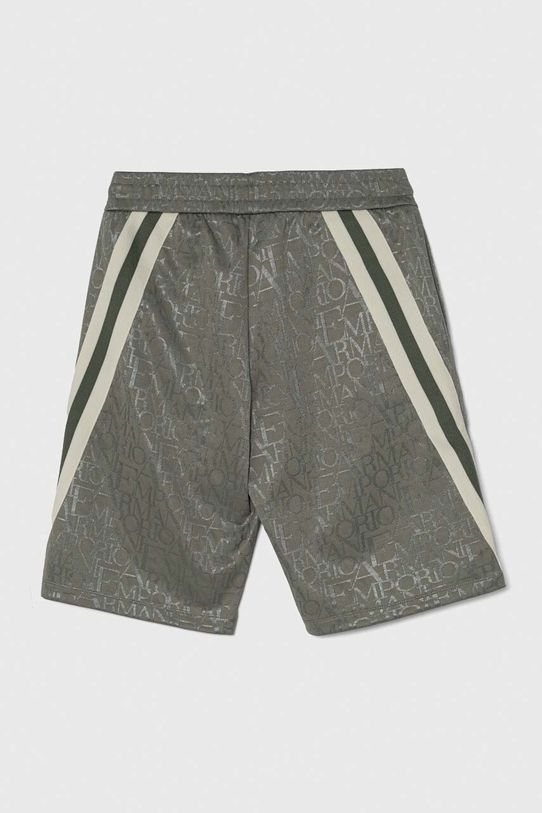 Detské krátke nohavice Emporio Armani 3D4SJ1.1JMSZ sivá SS24